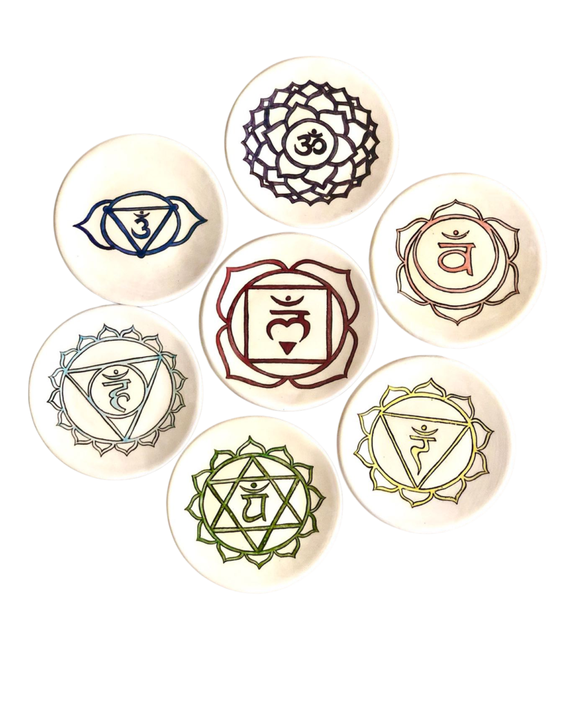 Yedi Çakra 10 cm Sunum Tabakları